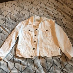 White LUCKY BRAND Jean Jacket